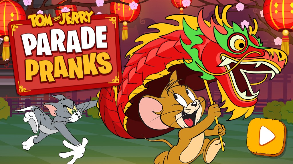 Tom and Jerry Parade Pranks - Play Online Free