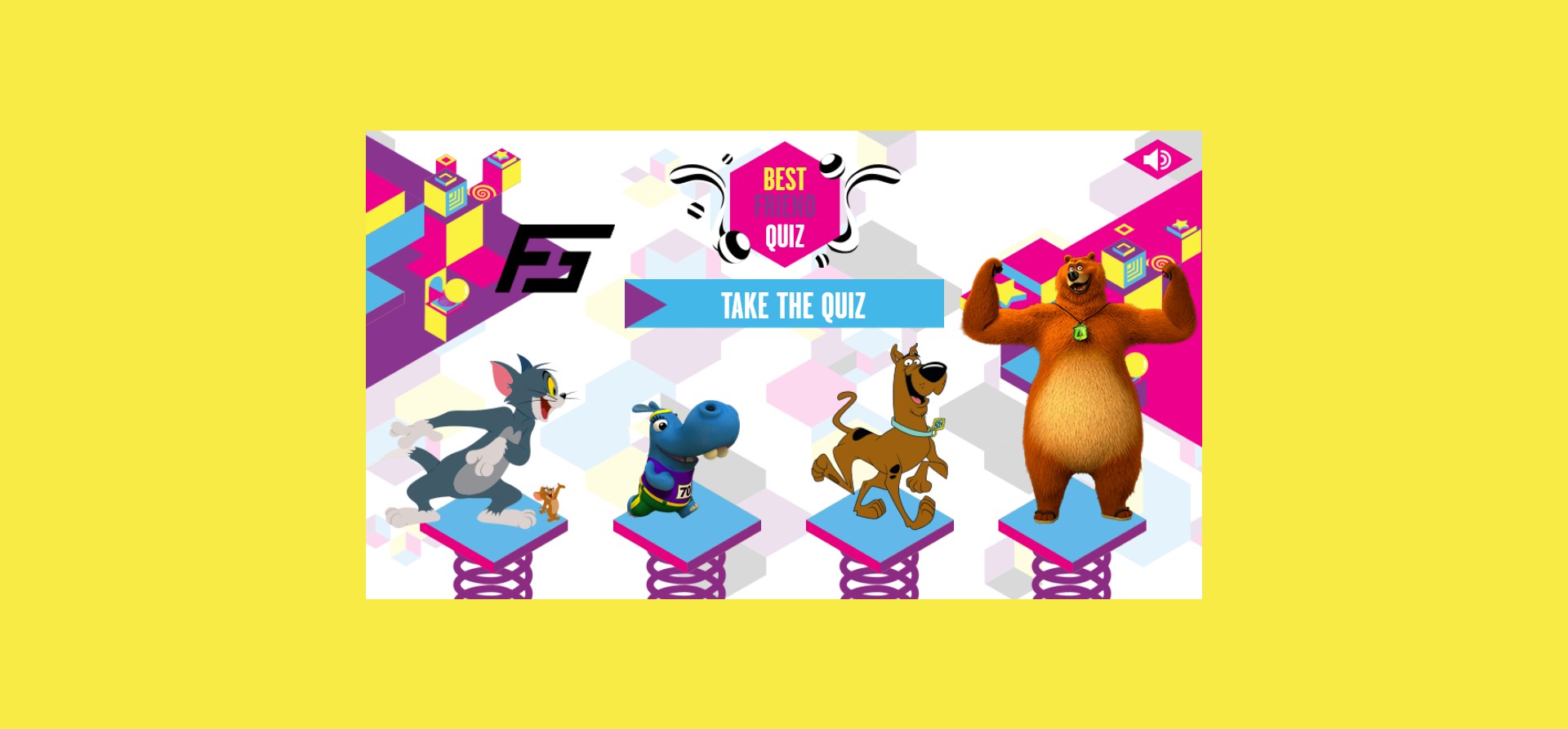 Boomerang Best Friend Quiz - Play Online Cartoon Character Game