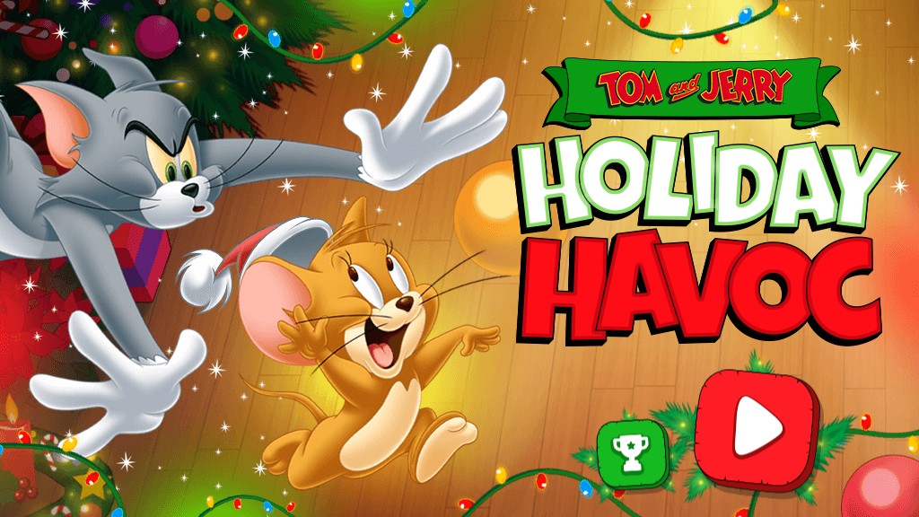 Tom and Jerry Holiday Havoc - Play Fun Christmas Games Online