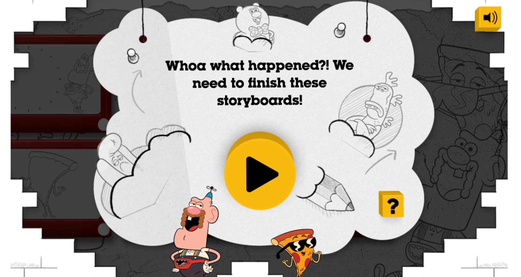 Uncle Grandpa Storyboard Creator Game