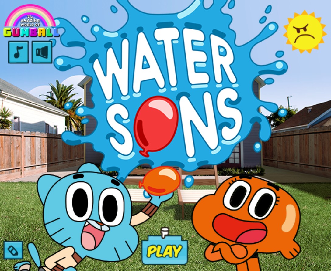 Water Sons Gumball Cartoon Network Game