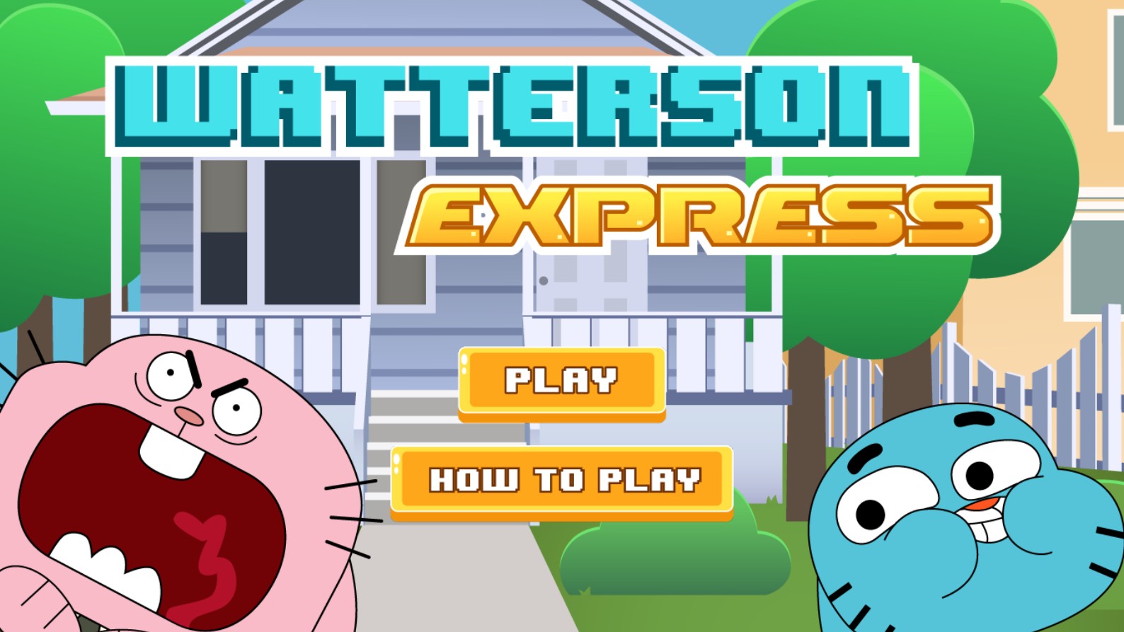 Watterson Express - Play Free Cartoon Network Gumball Games