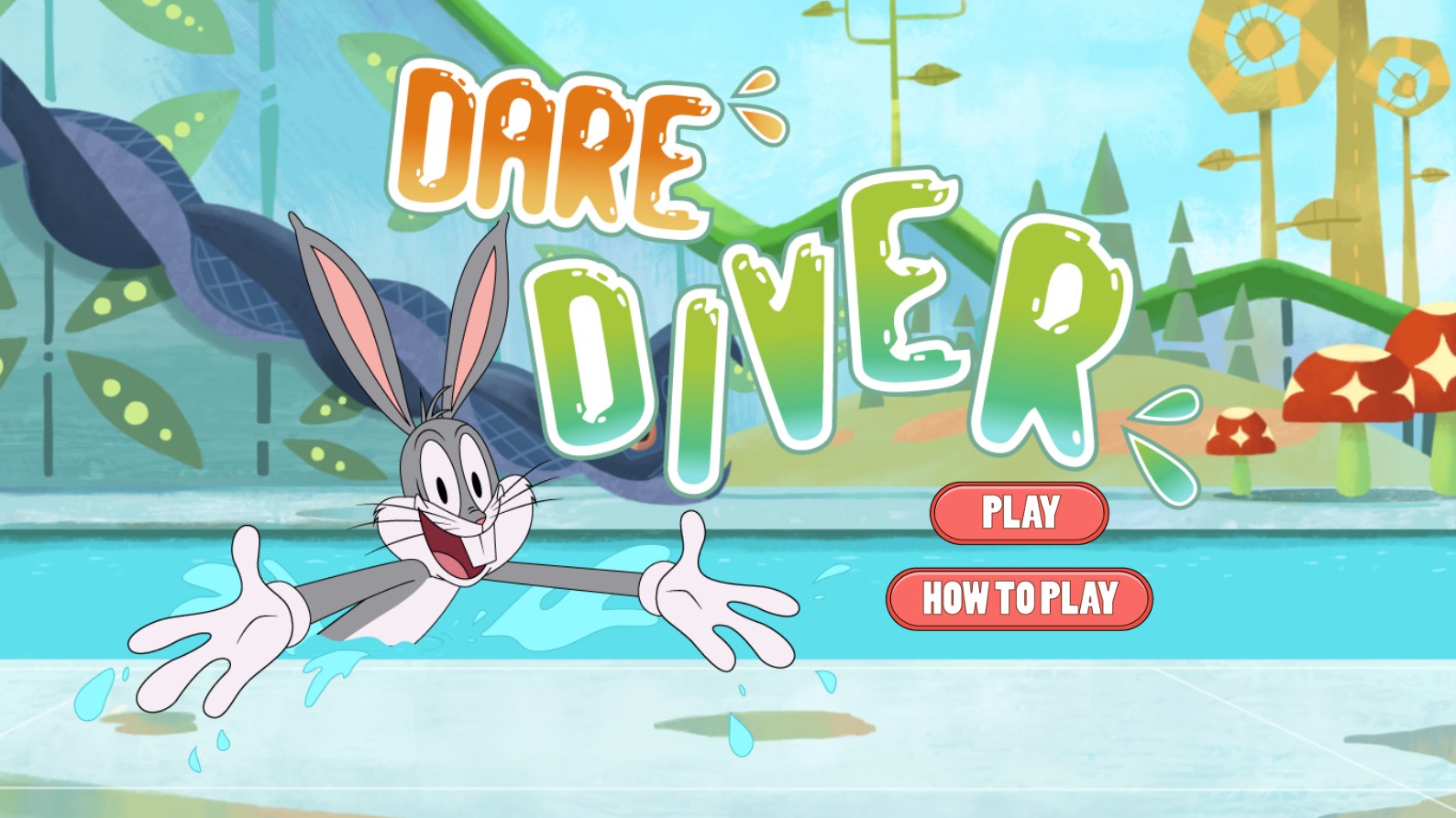 Dare Diver Looney Tunes Game