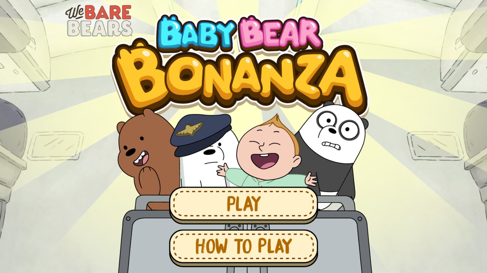 We Bare Bears Baby Bear Bonanza Game