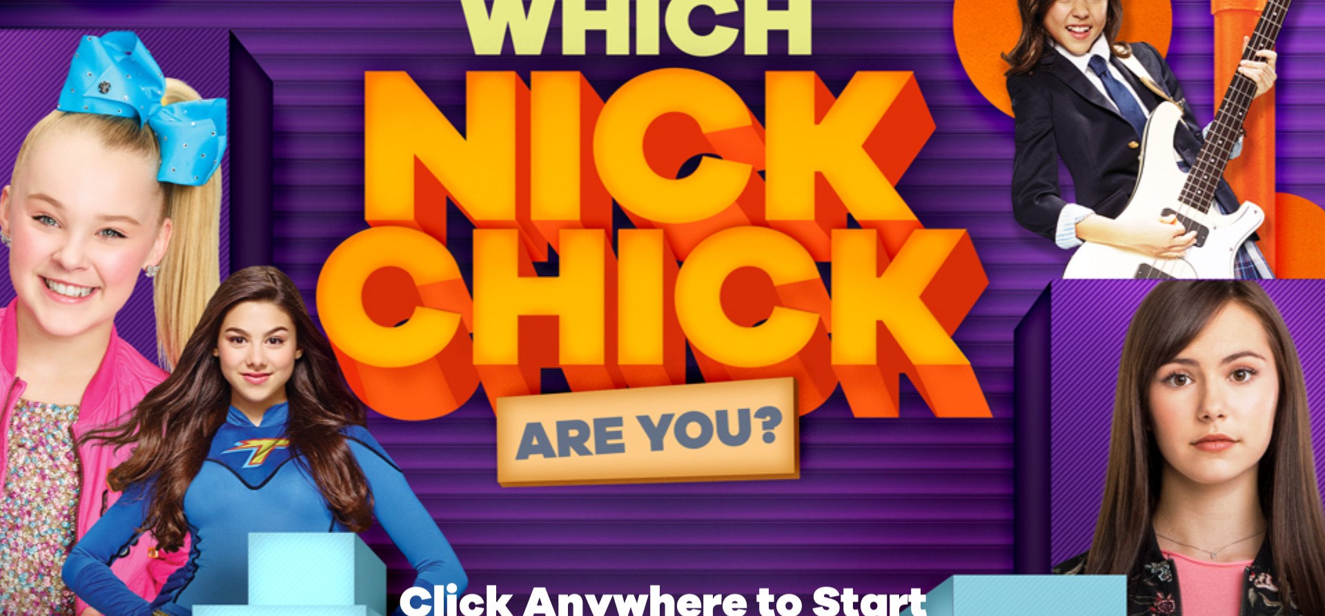 Which Nick Chick Are You? - Nickelodeon Character Quiz Game
