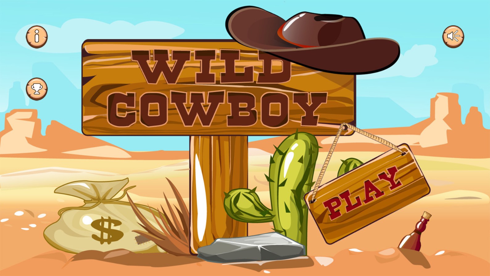 Wild Cowboy Adventure Browser Game