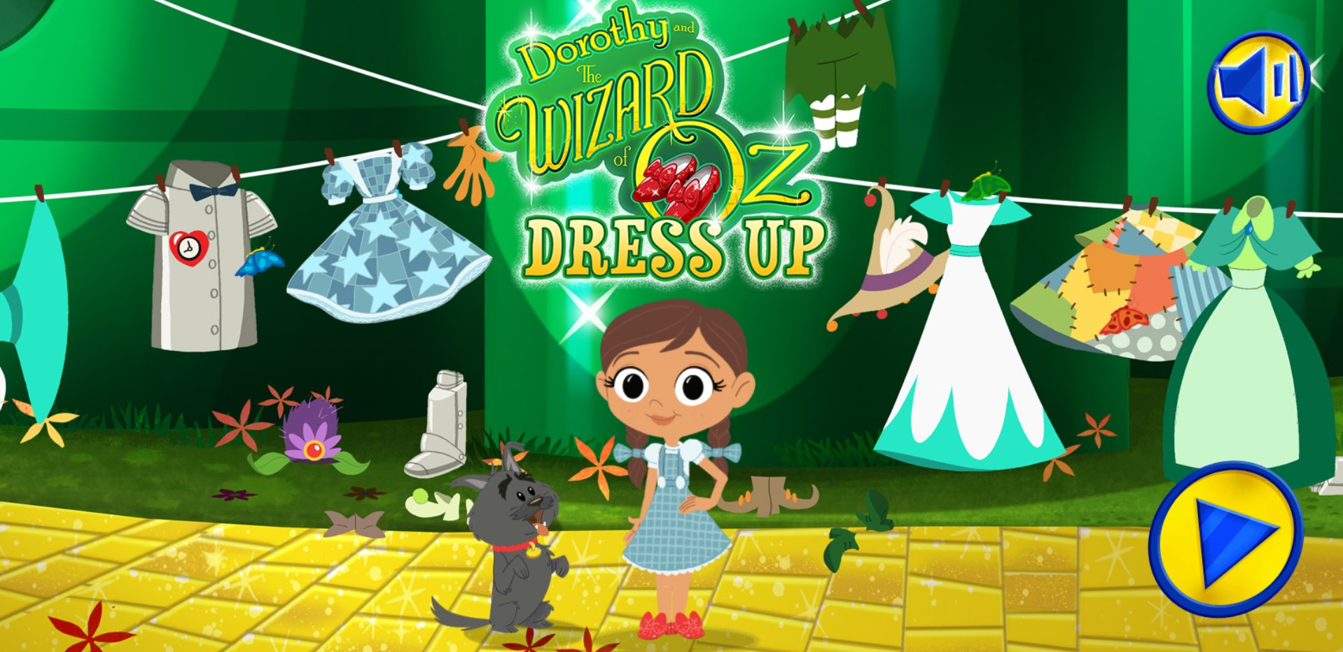 Wizard of Oz Dress Up Game