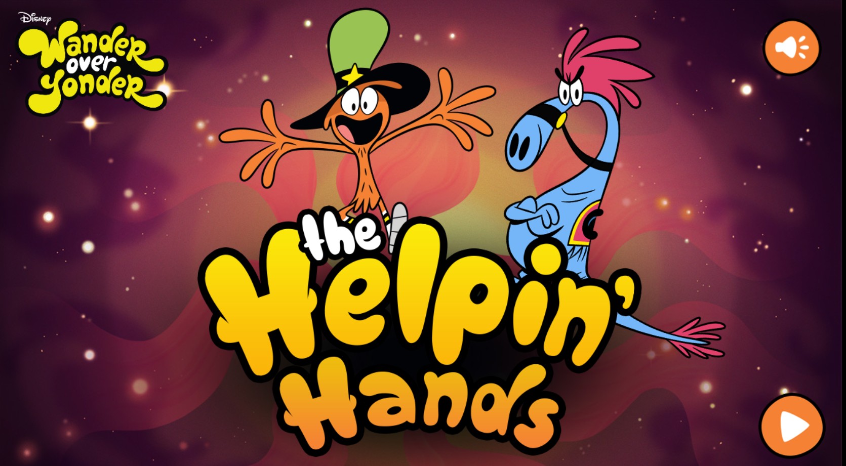 Wander Over Yonder: The Helpins Hands - Disney Browser Game