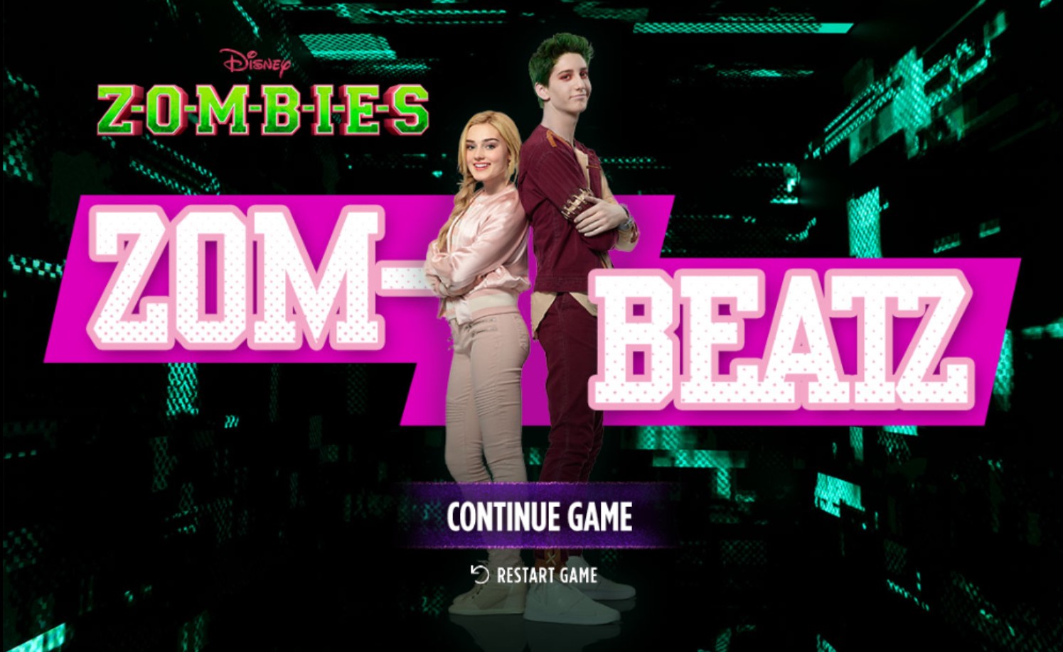 Disney ZOMBIES Zom-Beatz Game